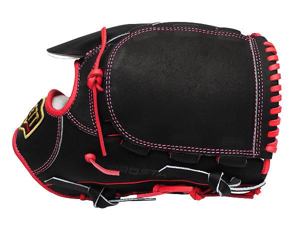 ZETT Prostatus Yuito Mori Model 12 inch Pitcher Glove - Black/Pink