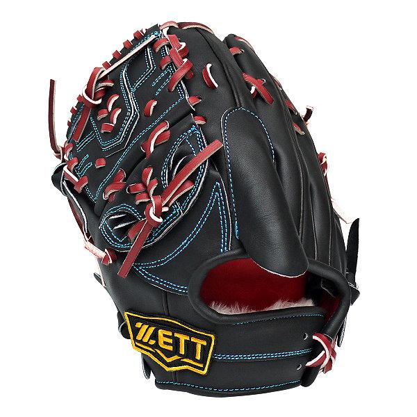 ZETT Pro Model Elite 12 inch LHT Black Pitcher Glove