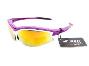 SSK UV 400 Sunglasses - Purple/White