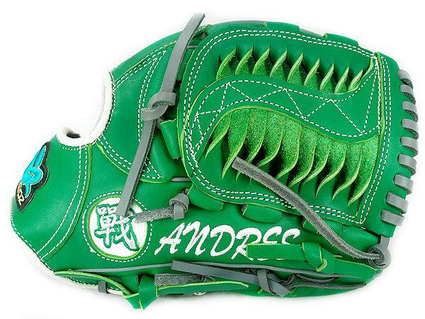 WOODZ 11.75 inch Selected US Steerhide Custom Glove for Mr. Andres