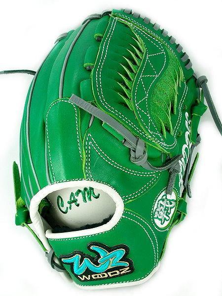 WOODZ 11.75 inch Selected US Steerhide Custom Glove for Mr. Andres