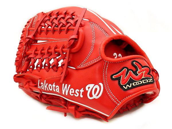 WOODZ 11.75 inch Selected US Steerhide Custom Glove for Mr. Schuermann