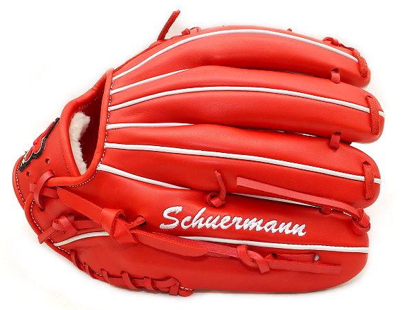 WOODZ 11.75 inch Selected US Steerhide Custom Glove for Mr. Schuermann