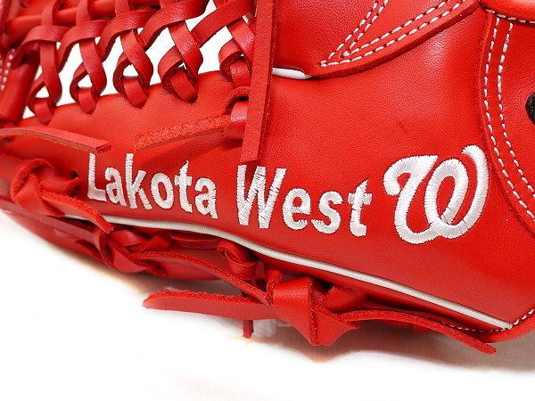 WOODZ 11.75 inch Selected US Steerhide Custom Glove for Mr. Schuermann
