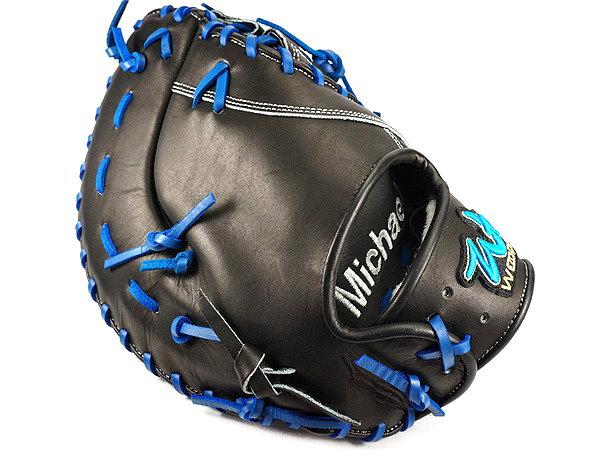 WOODZ 13 inch Selected US Steerhide Custom First Base Mitt for Mr. Lusher
