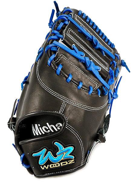 WOODZ 13 inch Selected US Steerhide Custom First Base Mitt for Mr. Lusher