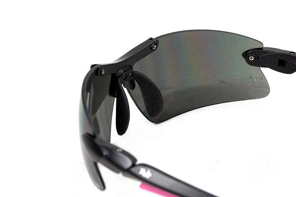 WOODZ Elite UV400 DPC Sunglasses Black/Pink