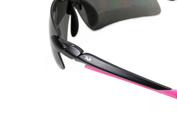 WOODZ Elite UV400 DPC Sunglasses Black/Pink