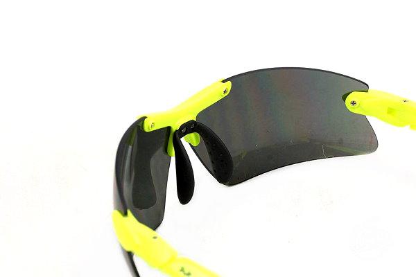 WOODZ Elite UV400 DPC Sunglasses Fluorescent Green