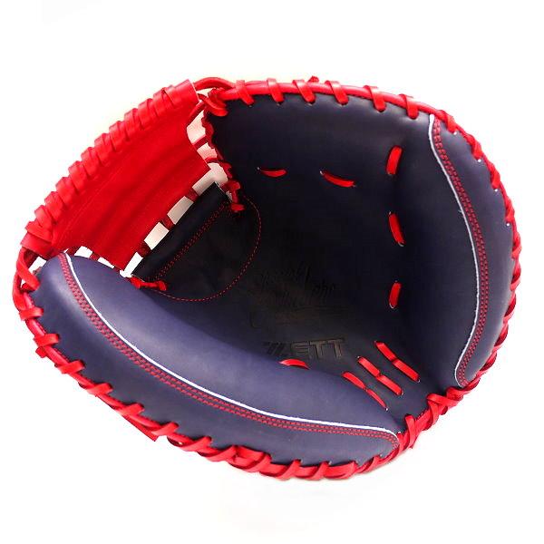 ZETT 33 inch Japan Steerhide Custom Catcher Mitt for Mr. Hay