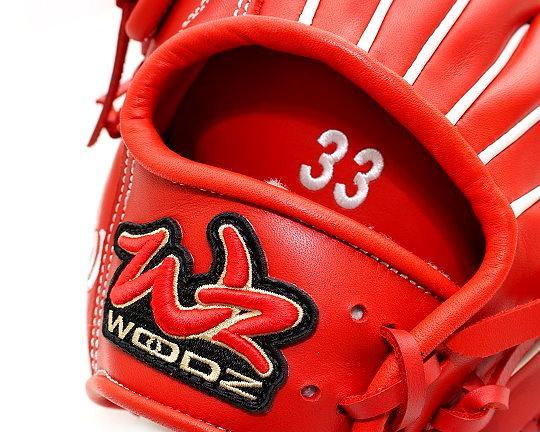 WOODZ 11.75 inch Selected US Steerhide Custom Glove for Mr. Schuermann
