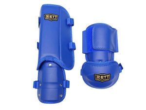 ZETT Pro Adult Batter Elbow/Shin Guards - Royal