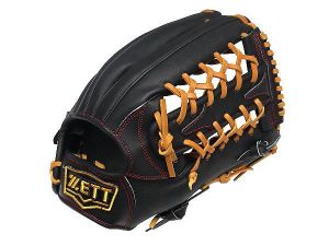 ZETT Pro Elite 12.75 inch Black Outfielder Glove