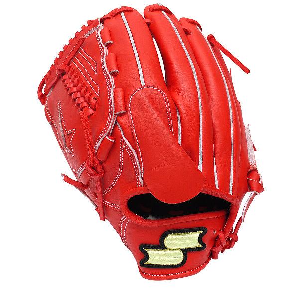 SSK Green Series 12 inch Red LHT Pitcher Glove
