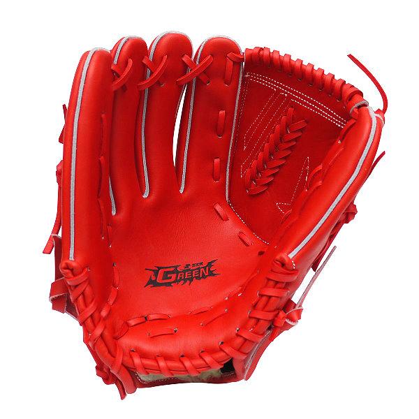 SSK Green Series 12 inch Red LHT Pitcher Glove