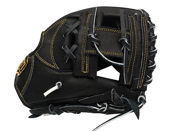 ZETT Pro Japan Steerhide 11.5 inch Black Infielder Glove