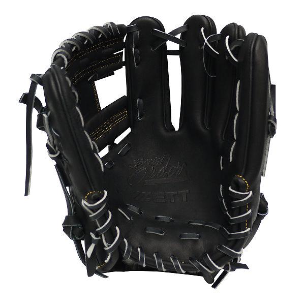 ZETT Pro Japan Steerhide 11.5 inch Black Infielder Glove