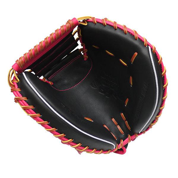 HATAKEYAMA Pro 33 inch Catcher Mitt - Black/Pink