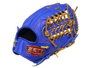 ZETT Pro Model 12.75 inch Royal Outfielder Glove