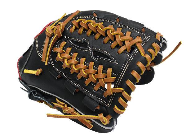 ZETT Pro Model NEO 11.75 inch Black Infielder Glove