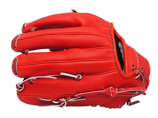 ZETT Pro Model Elite 11.75 inch Japan Red Infielder Glove