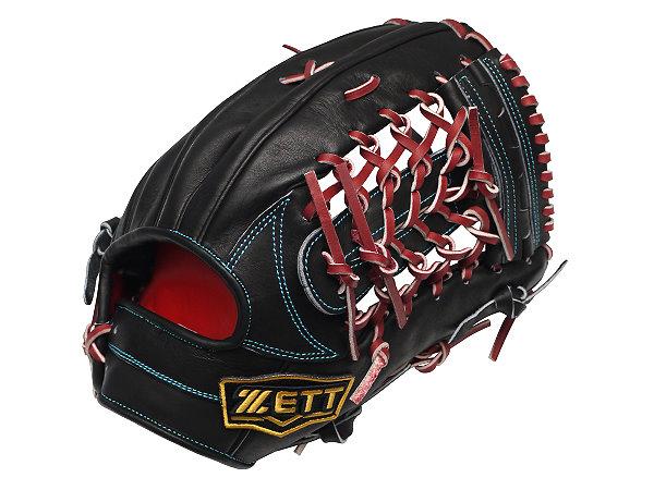 ZETT Pro Model Elite 12.75 inch Black Outfielder Glove