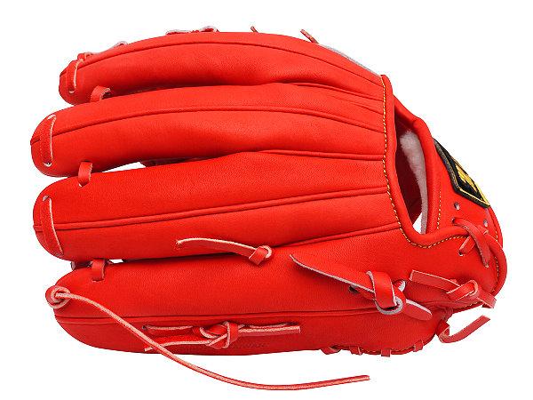 ZETT Pro Japan Steerhide 11.75 inch Red Infielder Glove
