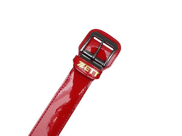 ZETT Baseball Belts (3) Pieces Pack - 110cm Red