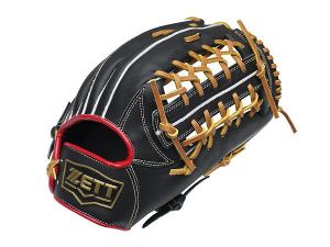 ZETT Pro Model NEO 12.75 inch Black Outfielder Glove