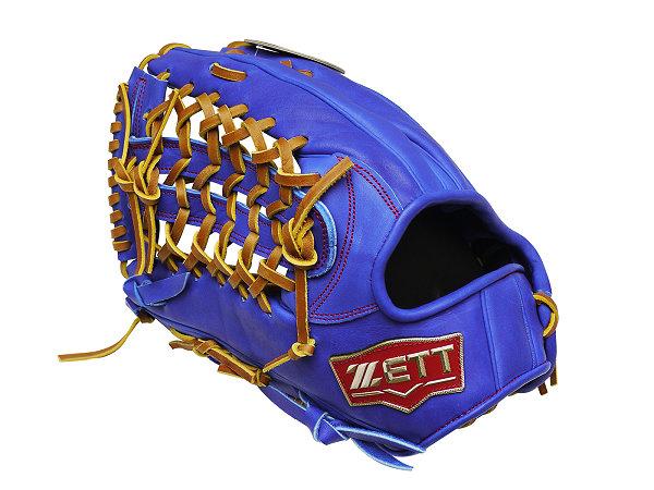 ZETT Pro Model 12.75 inch LHT Royal Outfielder Glove