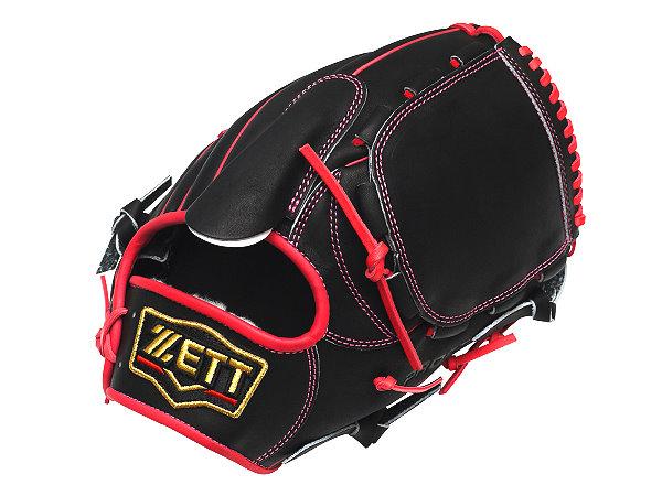 ZETT Prostatus Yuito Mori Model 12 inch Pitcher Glove - Black/Pink