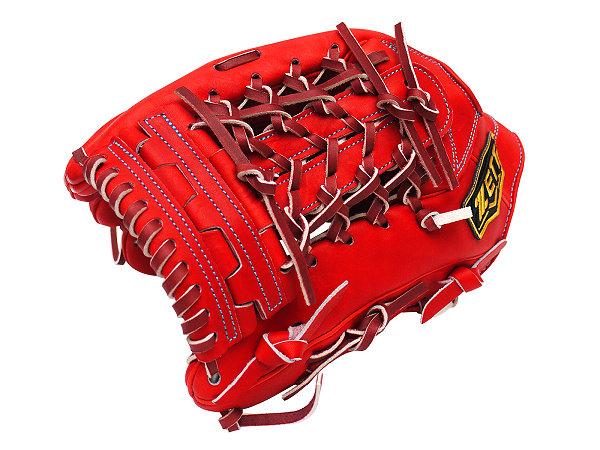 ZETT Pro Model Elite 12.75 inch LHT Japan Red Outfielder Glove