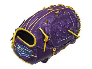 ZETT Pro Model SP 11.75 inch Pitcher Glove - Purple