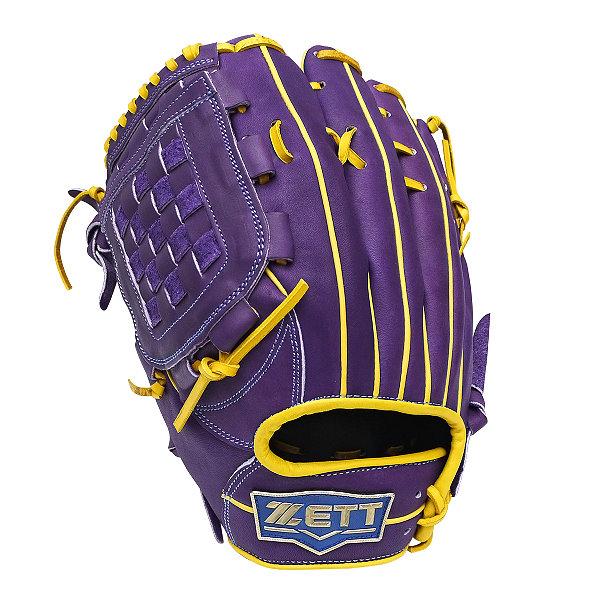 ZETT Pro Model SP 11.75 inch LHT Pitcher Glove Purple