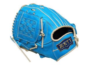 ZETT Pro Model SP 11.75 inch LHT Pitcher Glove - Skyblue