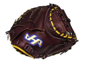 HATAKEYAMA Pro 33.5 inch Catcher Mitt - Brown