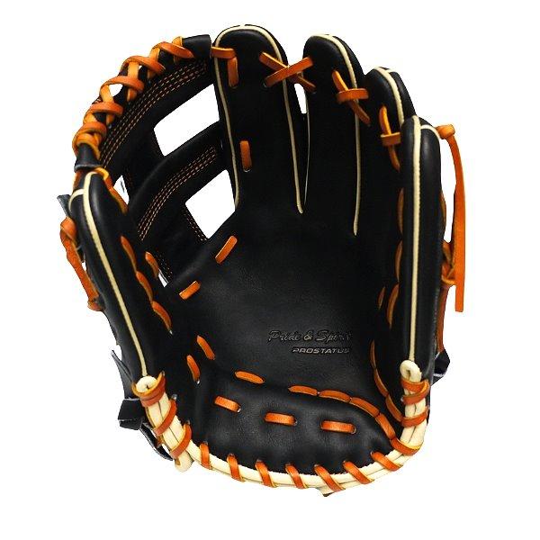 ZETT Prostatus Shogo Nakamura Model 11.75 inch Infielder Glove - Black