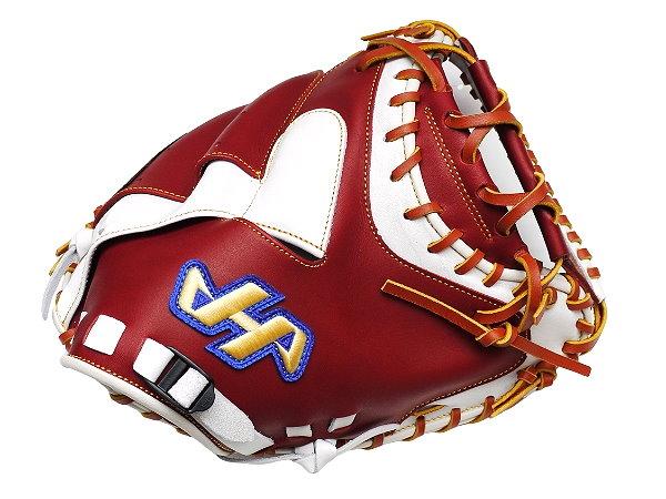 HATAKEYAMA Pro Kai Takuya Model 33 inch Catcher Mitt - Burgundy/White