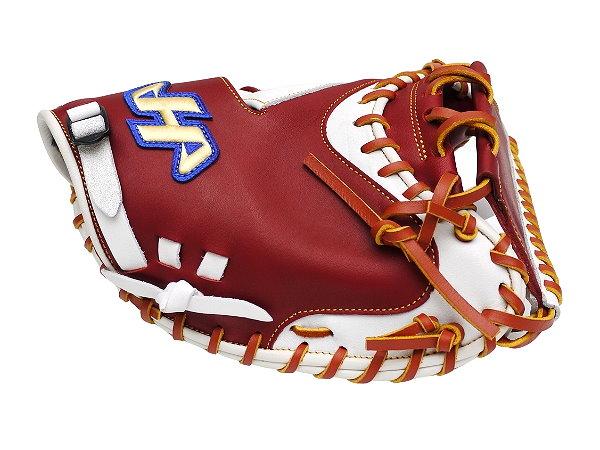 HATAKEYAMA Pro Kai Takuya Model 33 inch Catcher Mitt - Burgundy/White