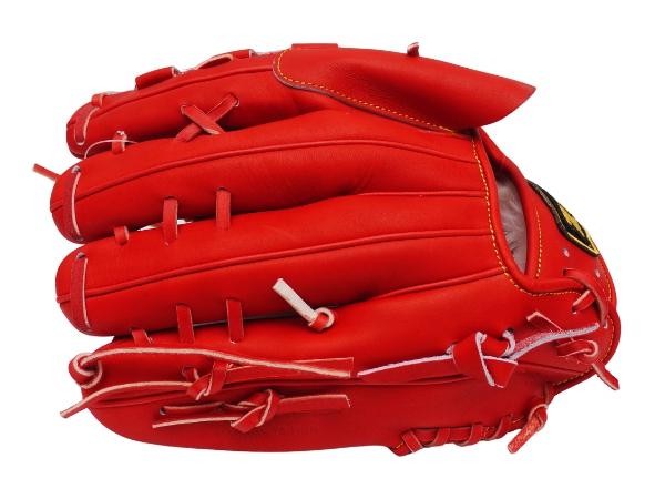 Red softball glove sales