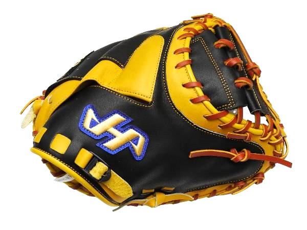 HATAKEYAMA Pro Hikaru Ito Model 33 inch Catcher Mitt - Black/Tan