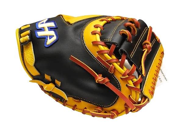 HATAKEYAMA Pro Hikaru Ito Model 33 inch Catcher Mitt - Black/Tan