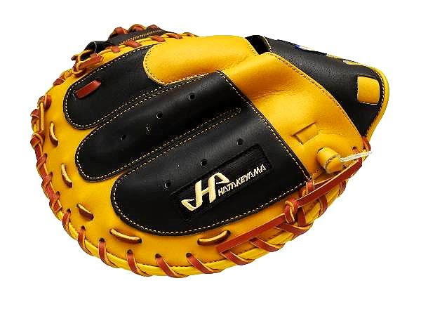 HATAKEYAMA Pro Hikaru Ito Model 33 inch Catcher Mitt - Black/Tan
