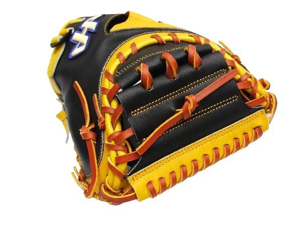 HATAKEYAMA Pro Hikaru Ito Model 33 inch Catcher Mitt - Black/Tan