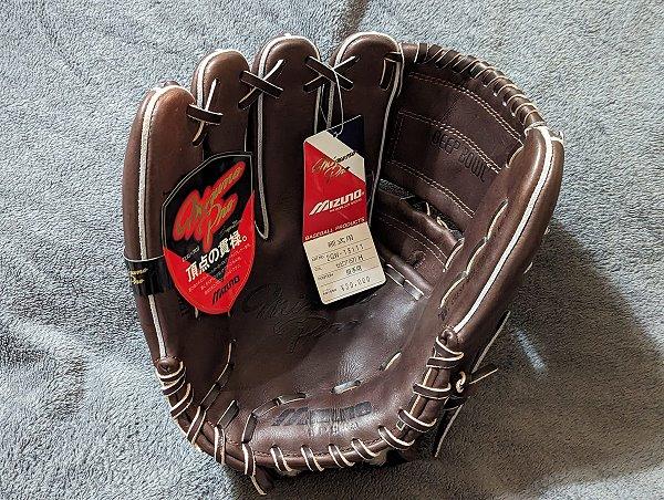 MIZUNO Pro D-up Zone First Edition Gold Label Hardball 11.75 inch LHT Pitcher Glove