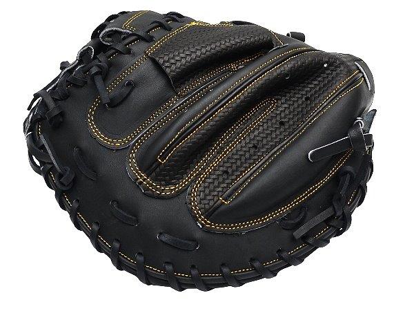 ZETT Pro Model 33 inch Catcher Mitt - Black