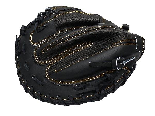 ZETT Pro Model 33 inch Catcher Mitt - Black
