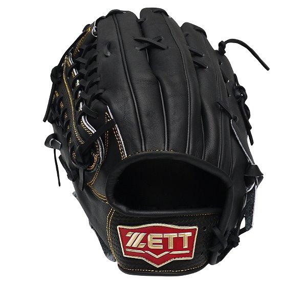 ZETT Pro Model 12.5 inch LHT Outfielder Glove - Black