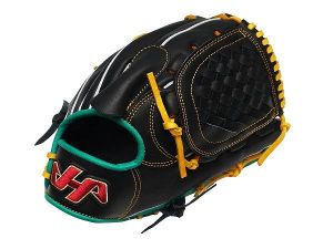 HATAKEYAMA Classic 12 inch Black Green Pitcher Glove