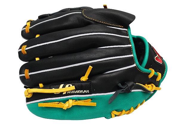 HATAKEYAMA Classic 12 inch Black Green Pitcher Glove
